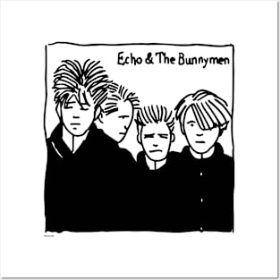 echo and bunnymen Posters and Art